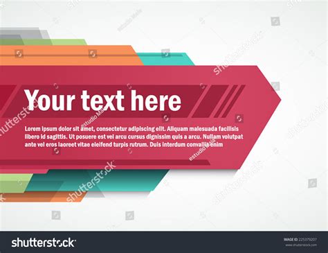 Modern Layout For Poster Template Design, Title Template Stock Vector ...