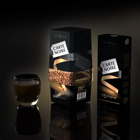 3d Coffee Carte Noire