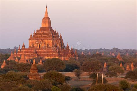 The Sulamani Pagoda in Bagan Stock Image - Image of shrine, sacred ...