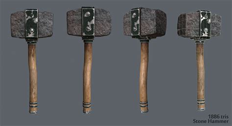 Hammer 3D Model Game ready .obj .fbx .ma .mb - CGTrader.com