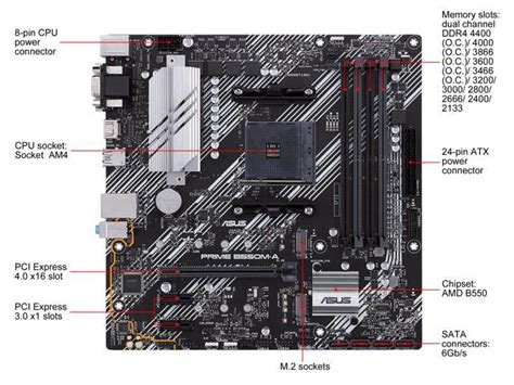 ASUS PRIME B550M-A/CSM AM4 Micro ATX AMD Motherboard - Newegg.ca