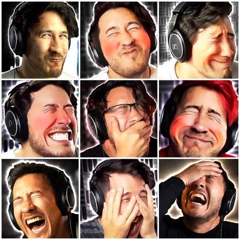 Stages of every 'try not to laugh challenge' : r/Markiplier