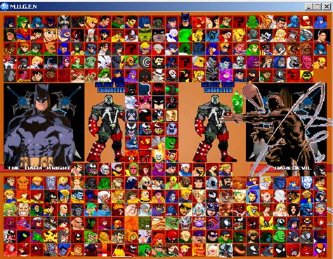 Mr_Nygren's Marvel VS DC-Universe MUGEN! (2016, biggest roster ever assembled) news - ModDB