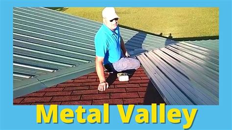 Metal Roof Valley Install for home, mobile home, commercial buildings ...