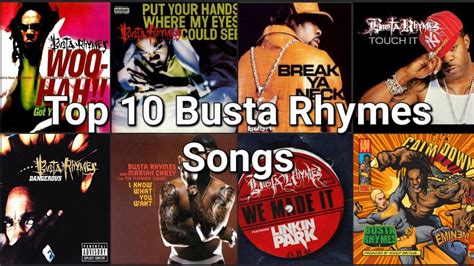 Top 10 Busta Rhymes Songs - YouTube