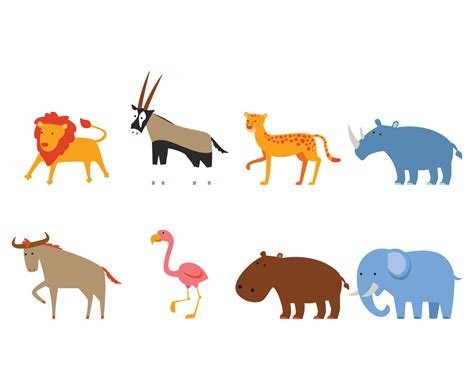 African Animals Vector Art & Graphics | freevector.com