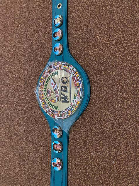 WBC 3D 2014 Boxing Champion Ship Belt.full size. | Etsy