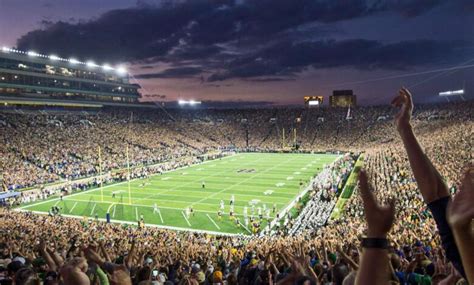 Notre Dame Stadium - The House That Rock Built // UHND.com