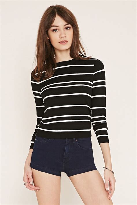 Forever 21 | Stripe sweater, Women, Clothes