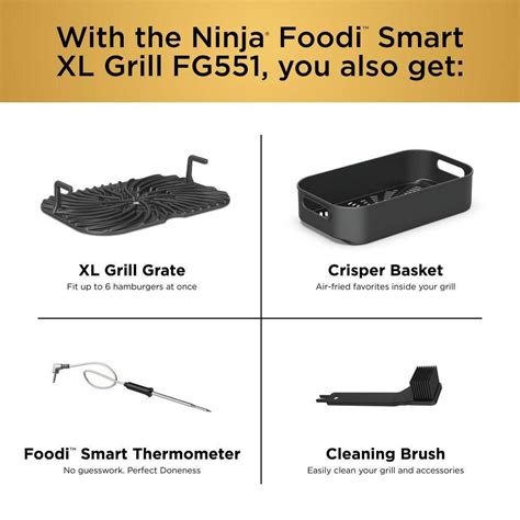 Ninja Foodi Smart XL 6-in-1 Indoor Grill with 4 qt. Air Fryer - Grills & Griddles