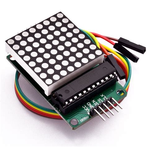 8×8 Dot Matrix LED Display Module MAX7219 - Electronics Pro