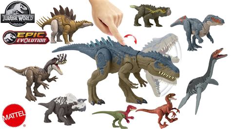 RUTHLESS RAMPAGE ALLOSAURUS & MORE! Plesiosaurus | Jurassic World Epic Evolution 2024 Mattel ...