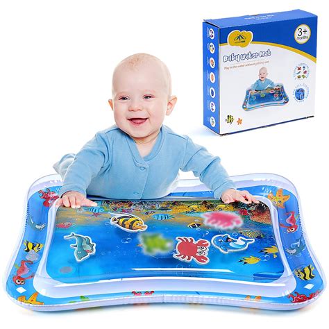 Buy Magifire Tummy Time Water Mat for Infants 3-12 Months Old, Measures 27 inches x 21 inches ...