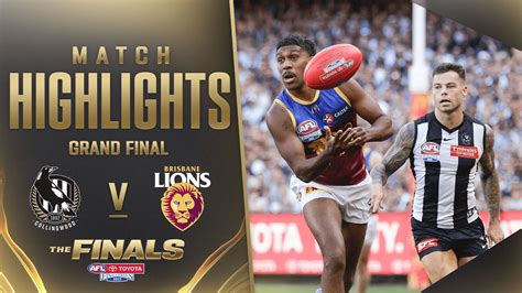 2023 Toyota AFL Grand Final Highlights | Collingwood v Brisbane - YouTube