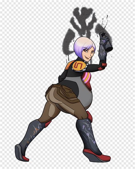 Sabine Wren Star Wars Mandalorian Mandalore Pregnancy, star wars, fictional Character, shoe png ...