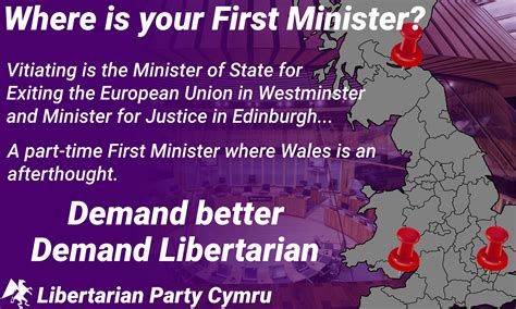 A part-time First Minister where Wales is an afterthought. Demand ...