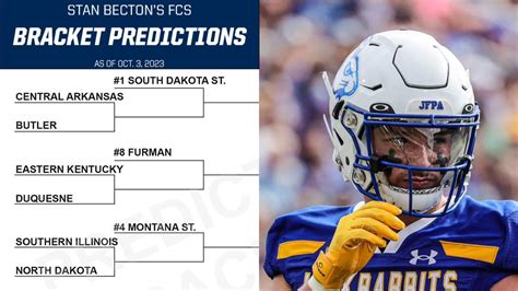 2023 FCS Football Playoff Bracket: Predicting the 24-Team Field and Automatic Bids - Archyde