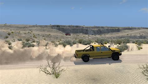 Beta - BeamNG Off Road Open Desert Trails 4096x4096 | BeamNG