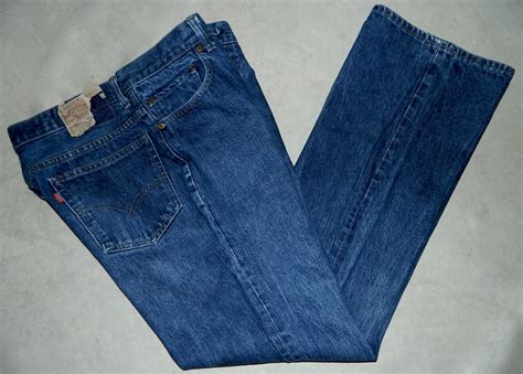 vintage 1980s jeans LEVI'S 517 boot cut dark denim 36 x 31 – Retro ...