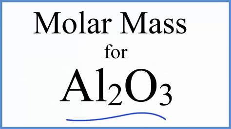 Molar Mass of Aluminum