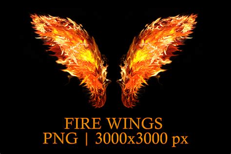 Fire wings, Wings Overlay Transparent, magic fairy wings ClipArt ...