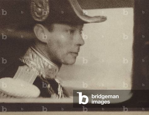 King George VI after the abdication of his brother, Edward VIII, 1936 ...