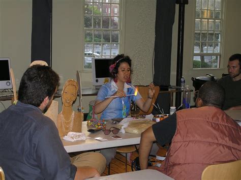 Jenine Bressner's Glass Torchwork Maker Faire RI workshop | Flickr