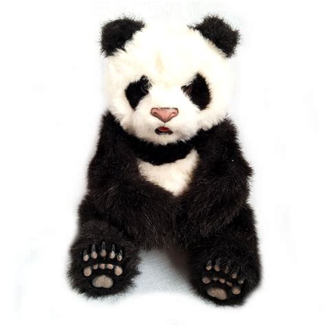 FurReal Friends Panda Baby Bear Luv Cubs Animated & Sounds 12" Hasbro 2008 | Fur real friends ...