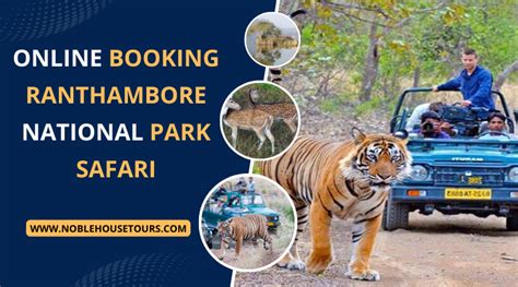 Online Booking Ranthambore national park safari