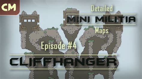 CLIFFHANGER | Mini Militia : Detailed Maps | Episode #4 - YouTube