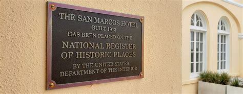 San Marcos - Over 105 Years of History