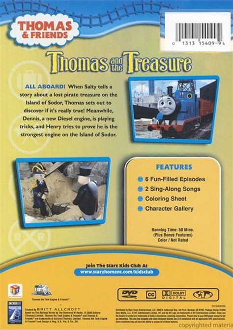 Thomas & Friends: Thomas And The Treasure (DVD 2008) | DVD Empire