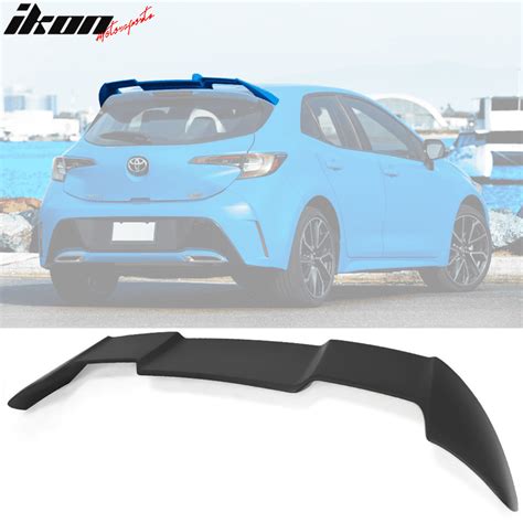 Compatible with 19-21 Toyota Corolla 4DR Hatchback Rear Roof Fin ...