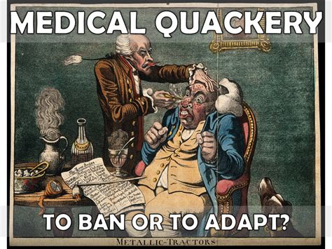 Medical Quackery: To Ban or to Adapt? | HealDove