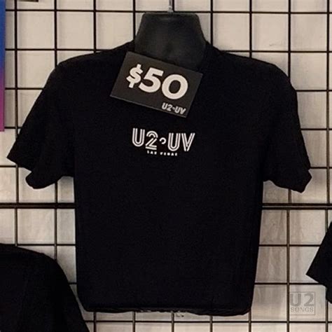 u2songs | Merchandise at the Sphere and Zoo Station 2023