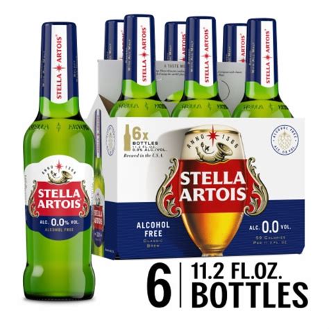 Stella Artois Liberté Non Alcoholic Beer, 6 bottle / 11.2 fl. oz - Kroger