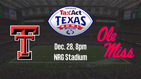 Texas Tech heading to Texas Bowl | KLBK | KAMC | EverythingLubbock.com