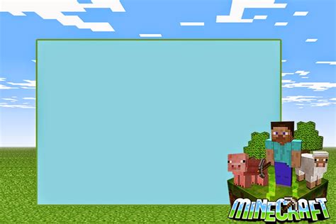 minecraft birthday invitations pdf - Clip Art Library