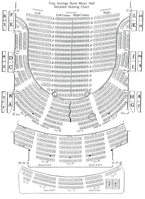 Chicago Auditorium Theatre Seating Chart