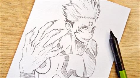 Drawing itadori yuuji/ryomen sukuna [junjutsu kaisen] - YouTube