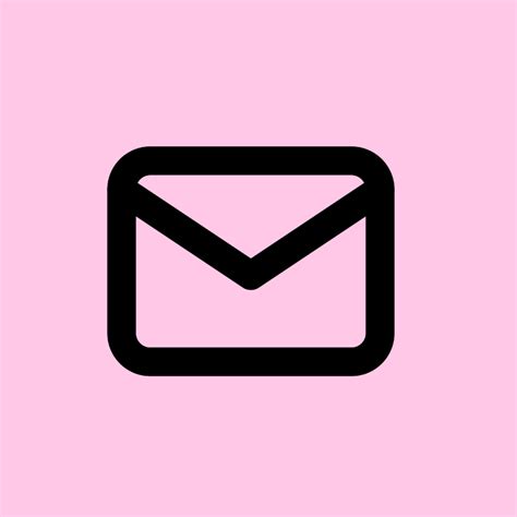 Mail icon pink #logo #mail #pinklogo #icon #ios14 | Mail icon, Cute mail app icon, Pink clouds ...