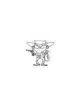 Bandit coloring Pages sketch template