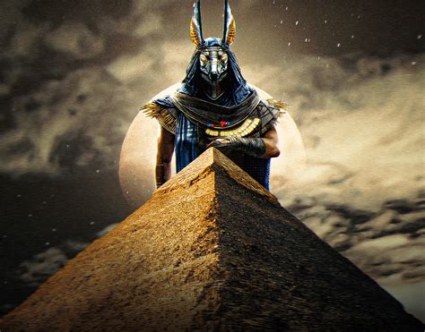 Anubis god of death :: Behance