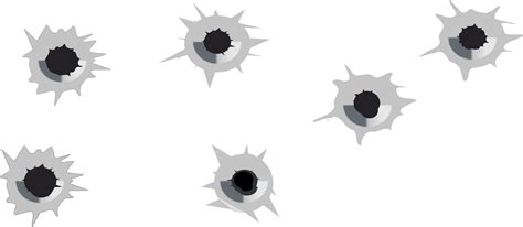 Bullethole Clipart