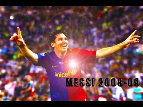 Messi Skills Tricks Dribbles Goals 2008-2009 HD - YouTube