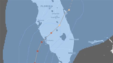 Updated maps show Florida destruction after Hurricane Ian landfall