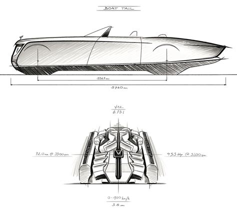 Design Sketches and Build Shots of Rolls-Royce's Latest Boat Tail - Core77