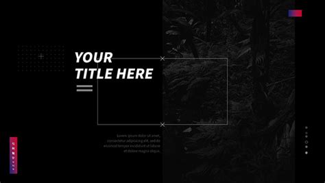 DARK PowerPoint Template - 1 :: Behance