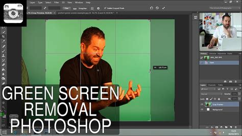 Green Screen Removal in Photoshop - YouTube