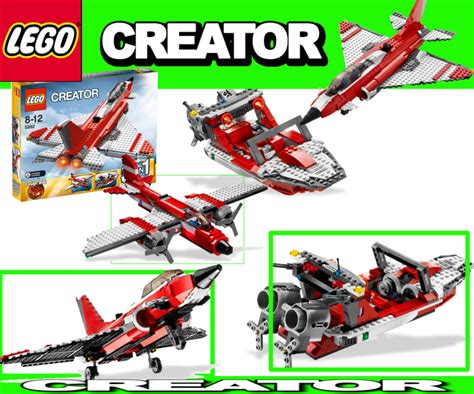 Lego 5892 Creator 3in1 Jet plane boat airplane | eBay